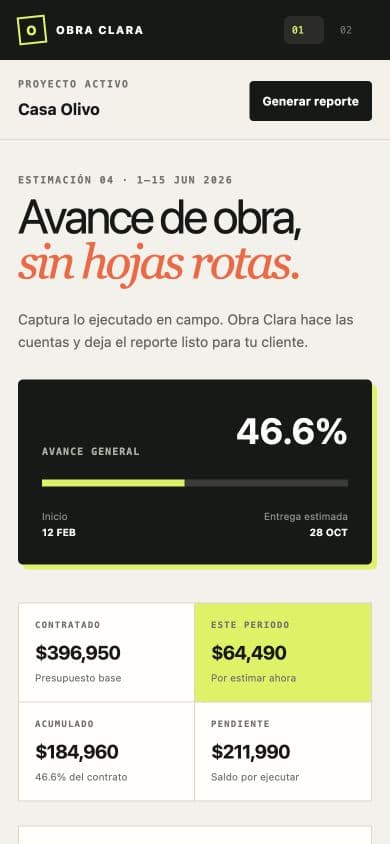 Experiencia móvil